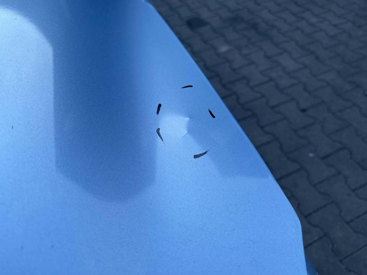 Renault Grand Scenic 3 original Motorhaube Terpa Hellblaumetallic Bj.2011